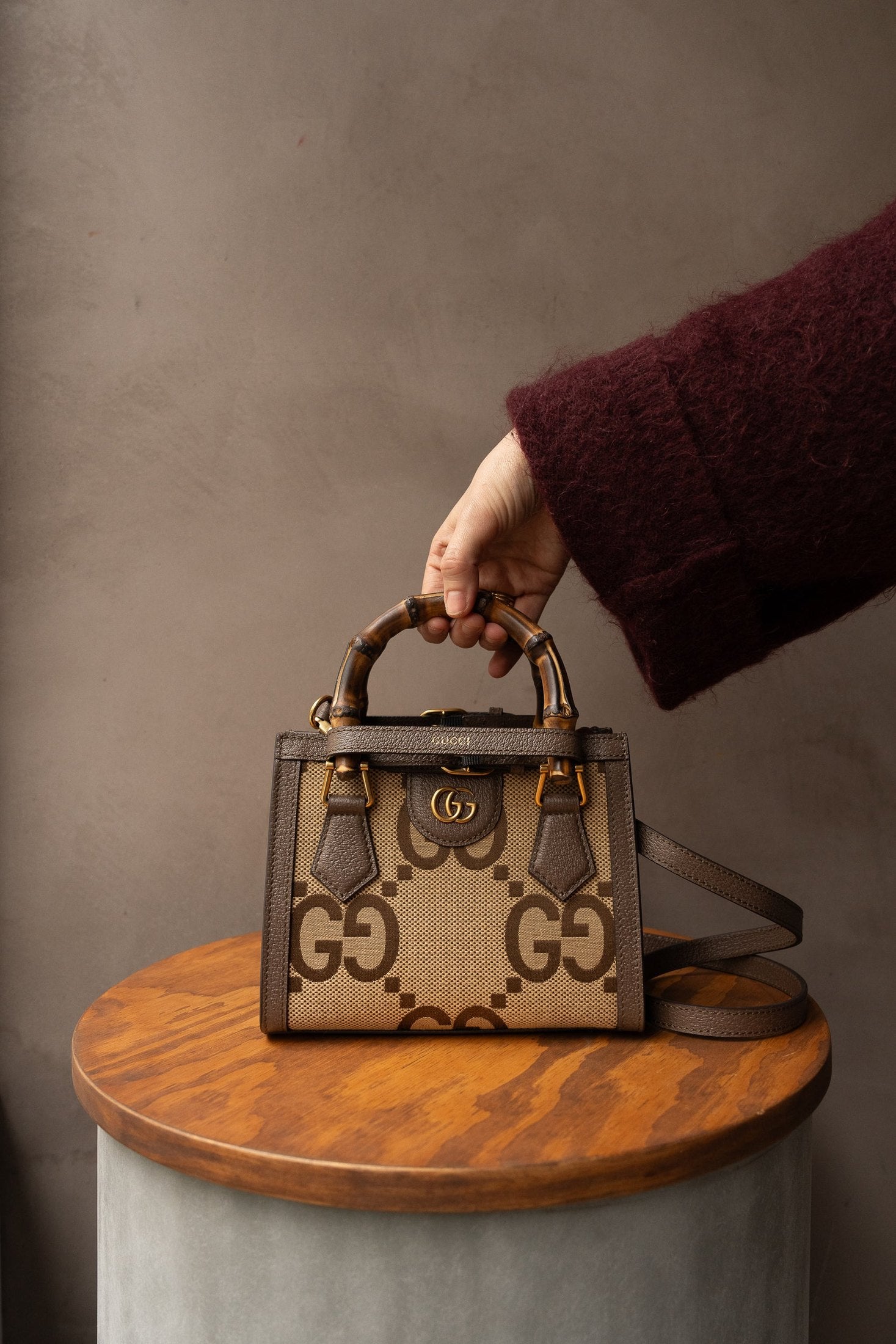 Gucci Diana Bamboo Mini Tote Bag - Main Image