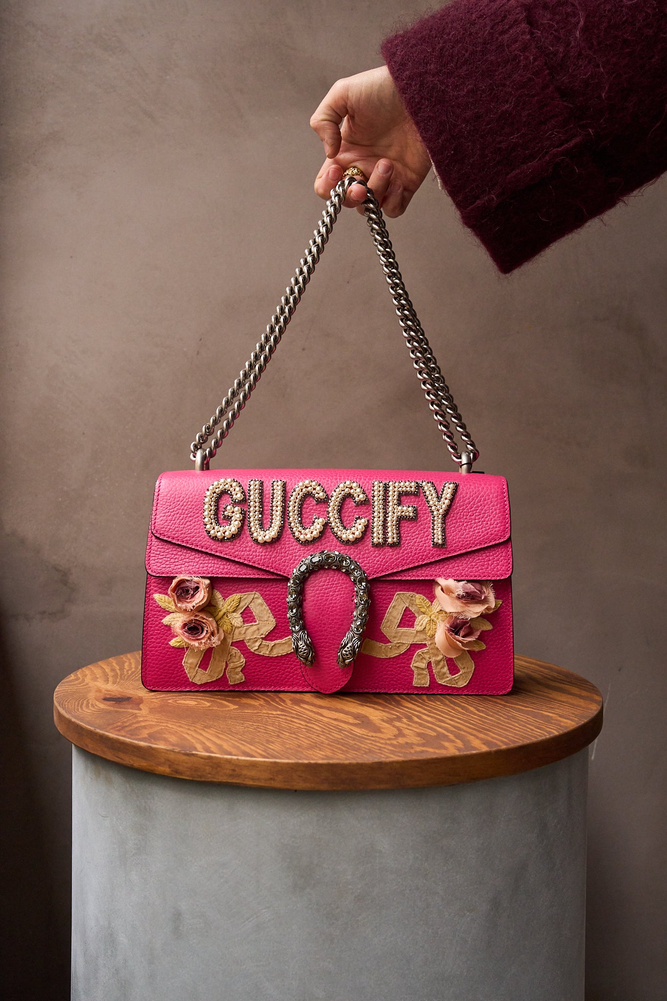 Gucci GG Guccify Dionysus Shoulder Bag - Main Image