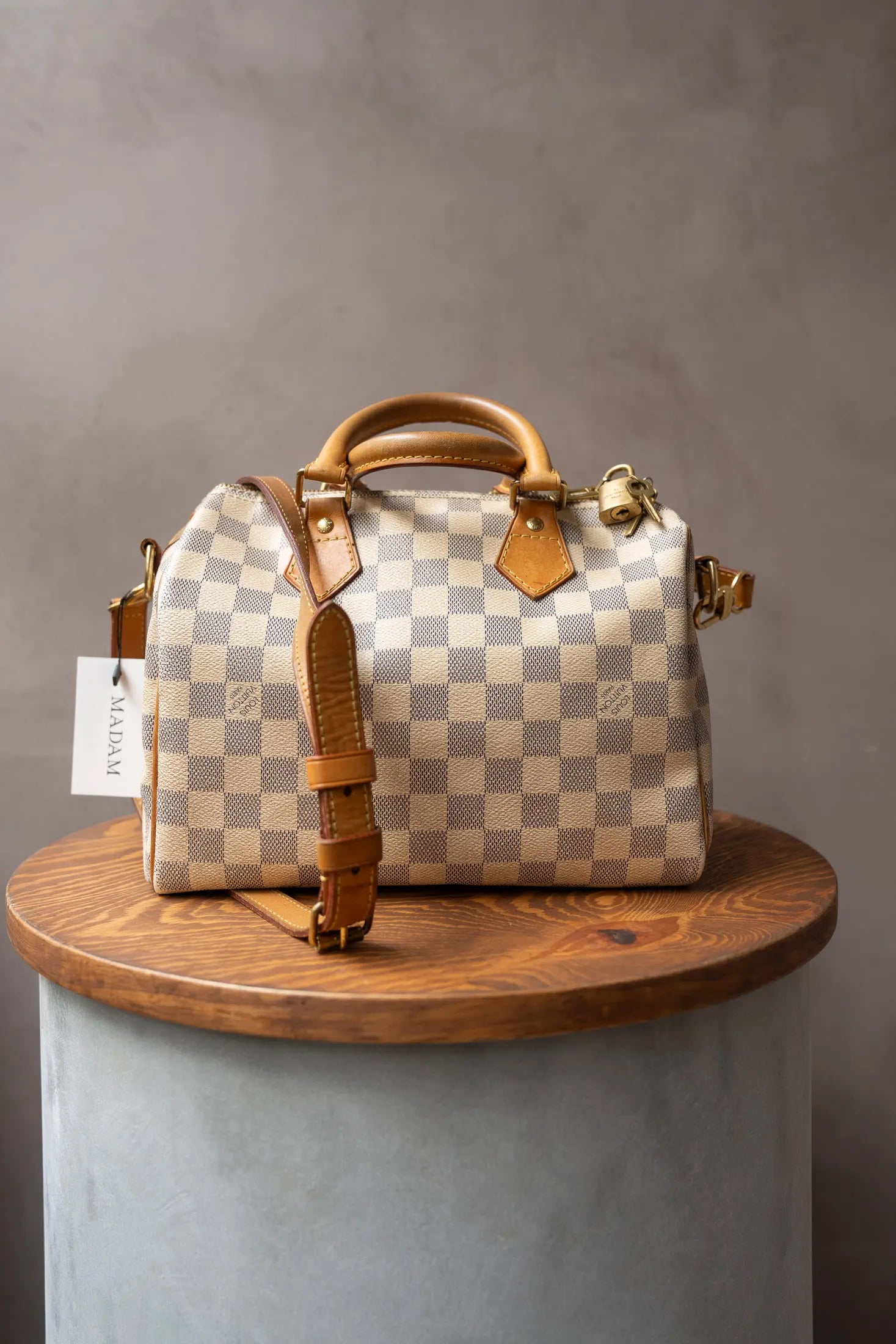 Louis Vuitton Speedy 25 Damier Azur