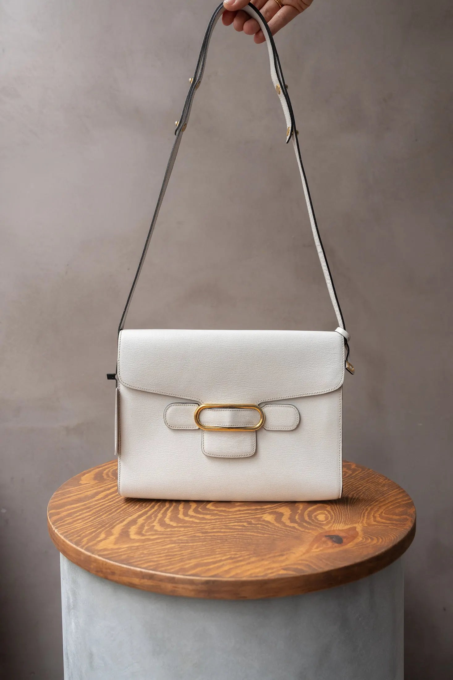 Delvaux white bag shop