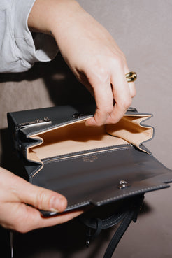 Delvaux Grey Tempête Small Bag