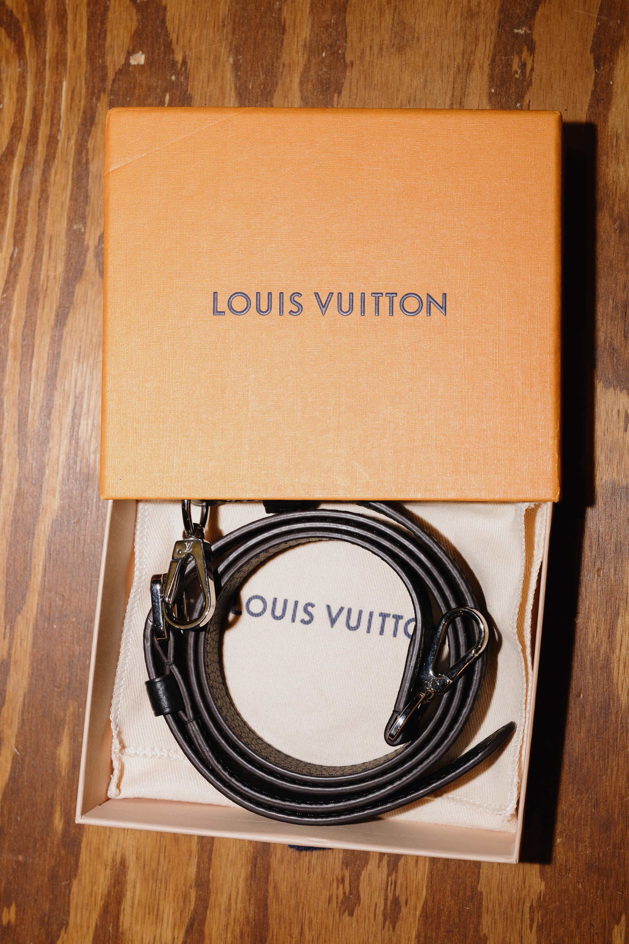 Louis Vuitton Black Strap