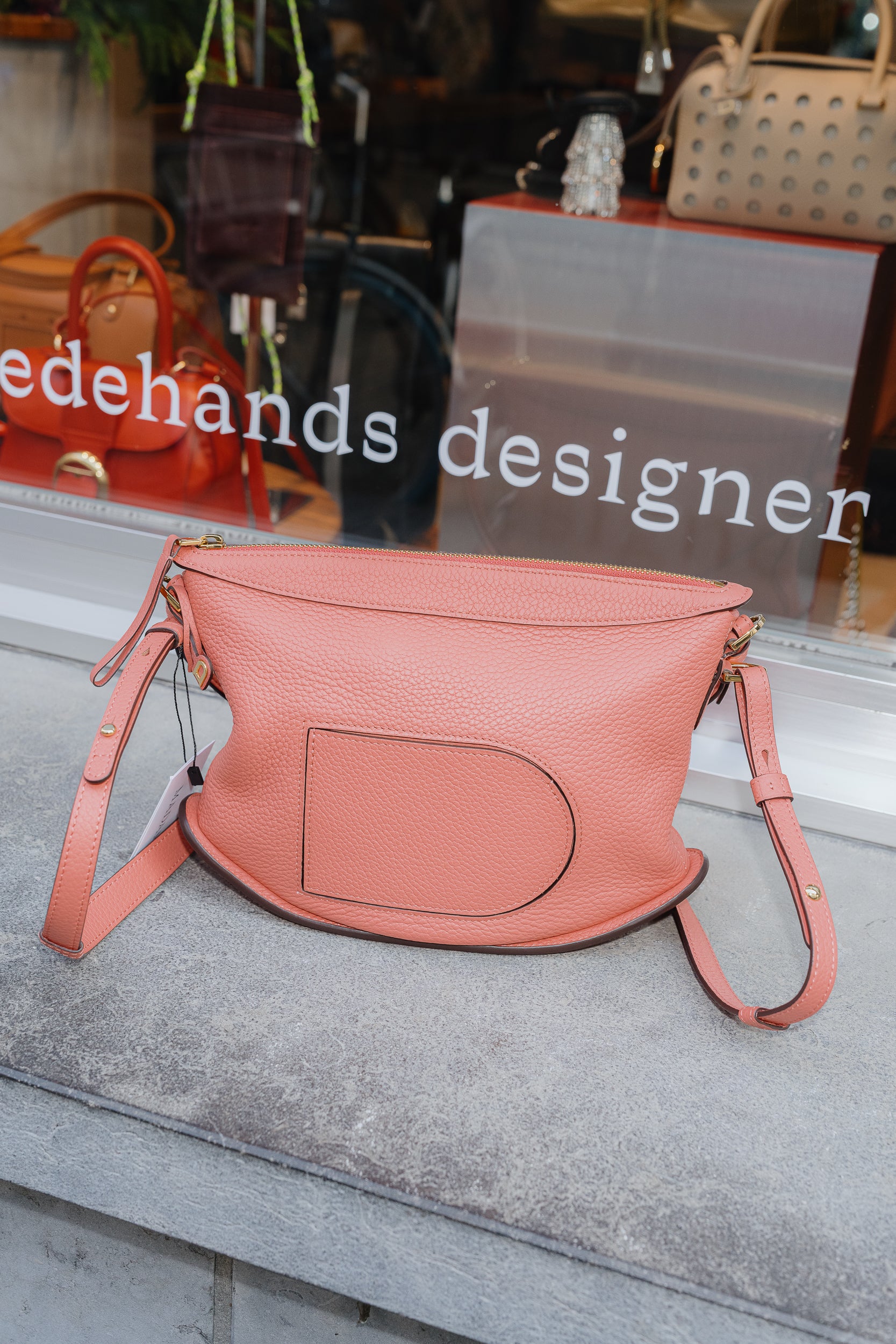 Delvaux Pin Swing Taurillon Soft - Blushy Pink