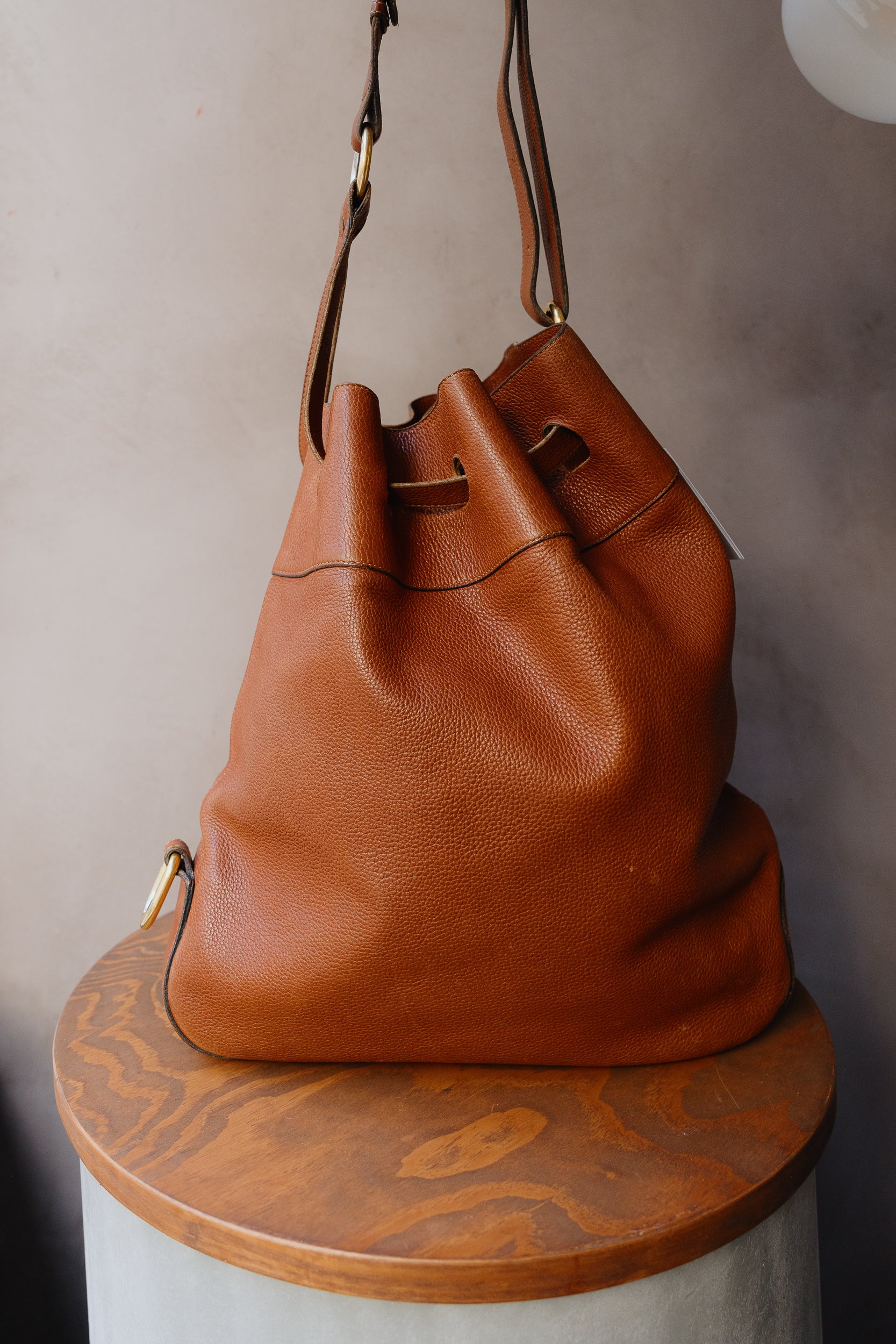 Delvaux Catogan Bag – Camel