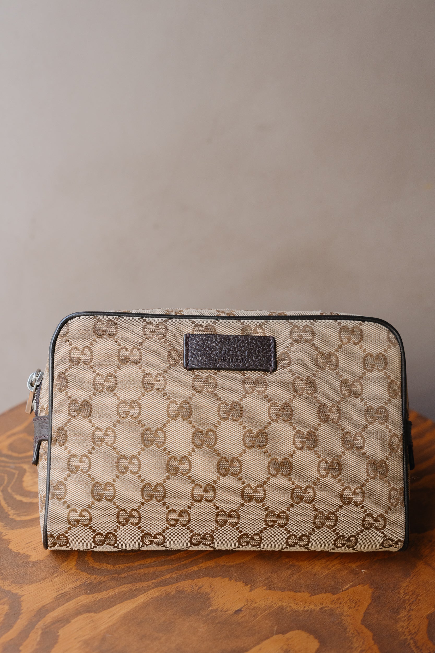Gucci Monogram Canvas Belt Bag