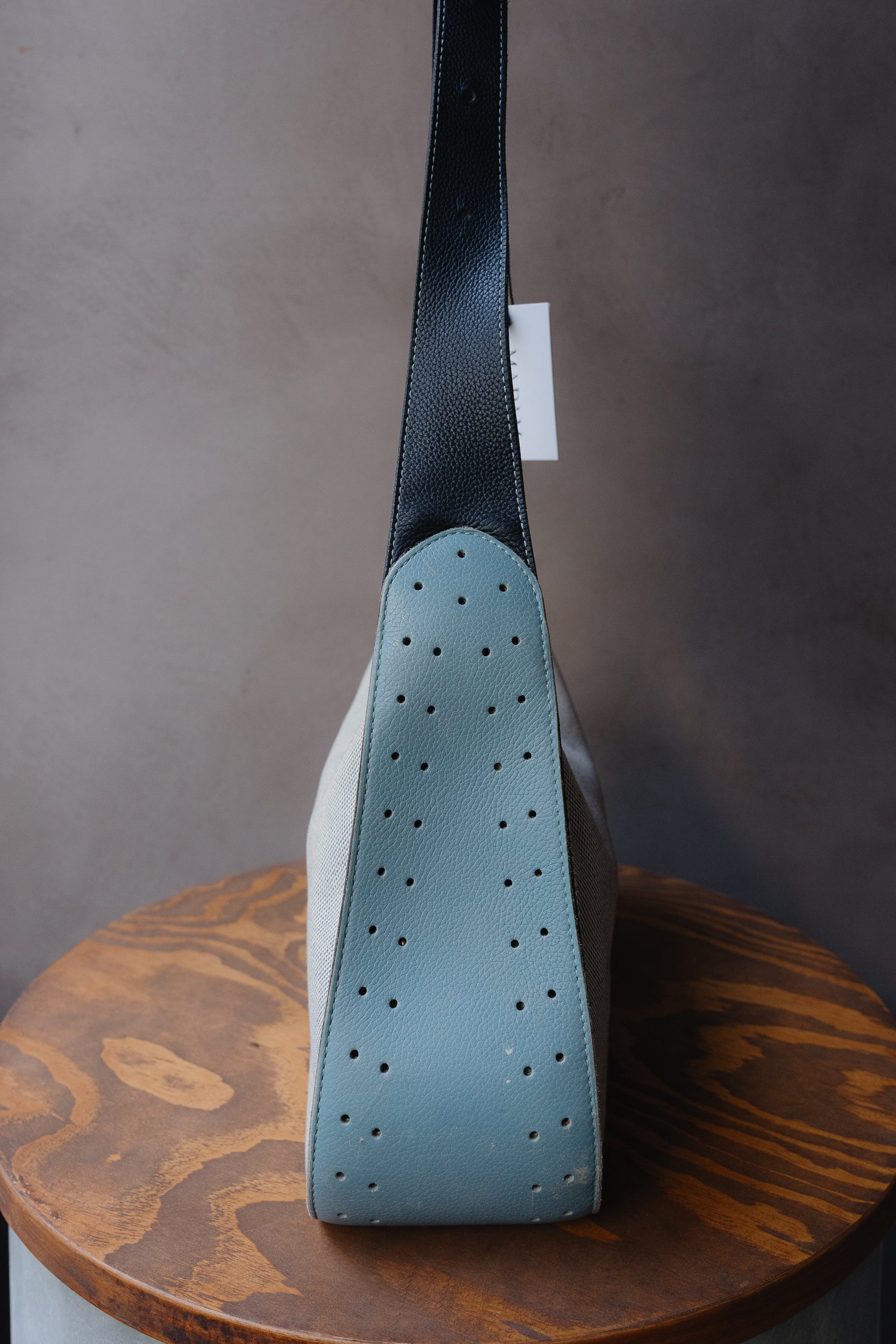 Delvaux Pensée Toile De Marine Bag