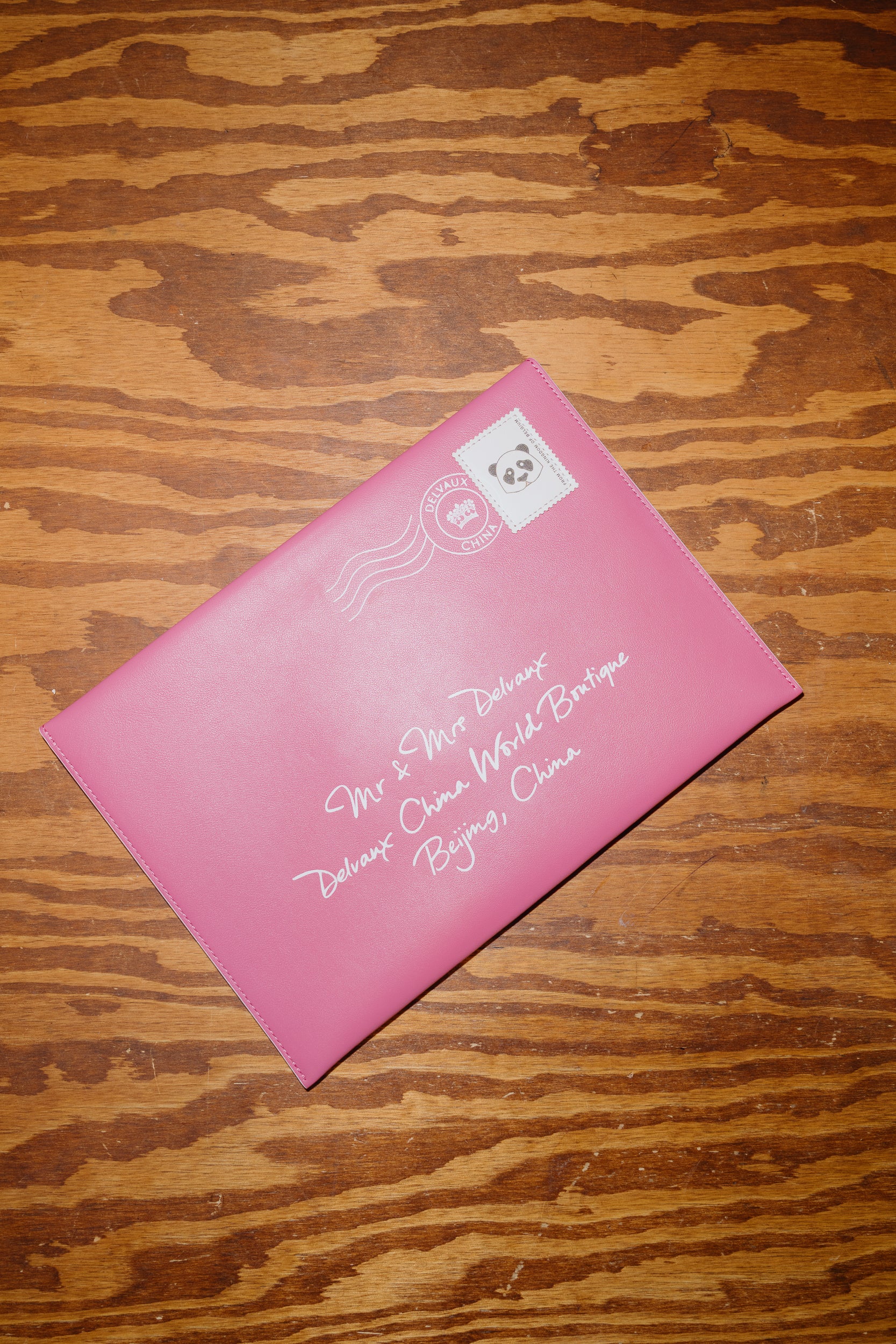 Delvaux Kiss China World Pouch