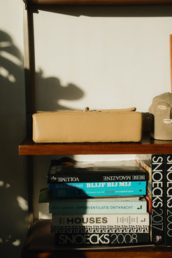 Chanel Vintage Medium Beige Chevron Bag – 1991