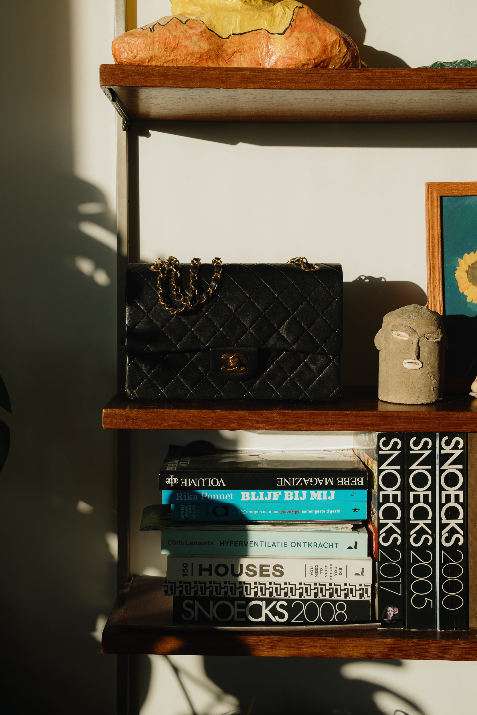 Chanel Vintage Medium Classic Flap – Black 1991