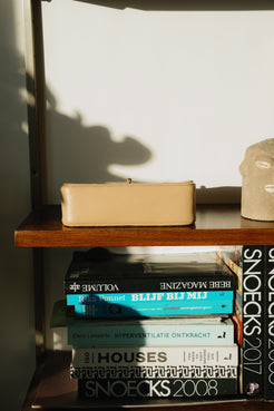 Chanel Vintage Mini Beige Lambskin with Bijoux Chain 1989