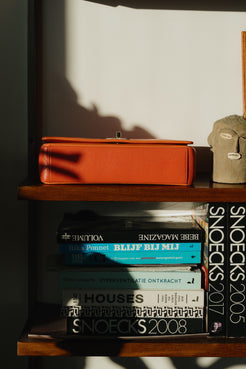 Chanel Medium Lambskin Crossover – Orange-Pink 2017