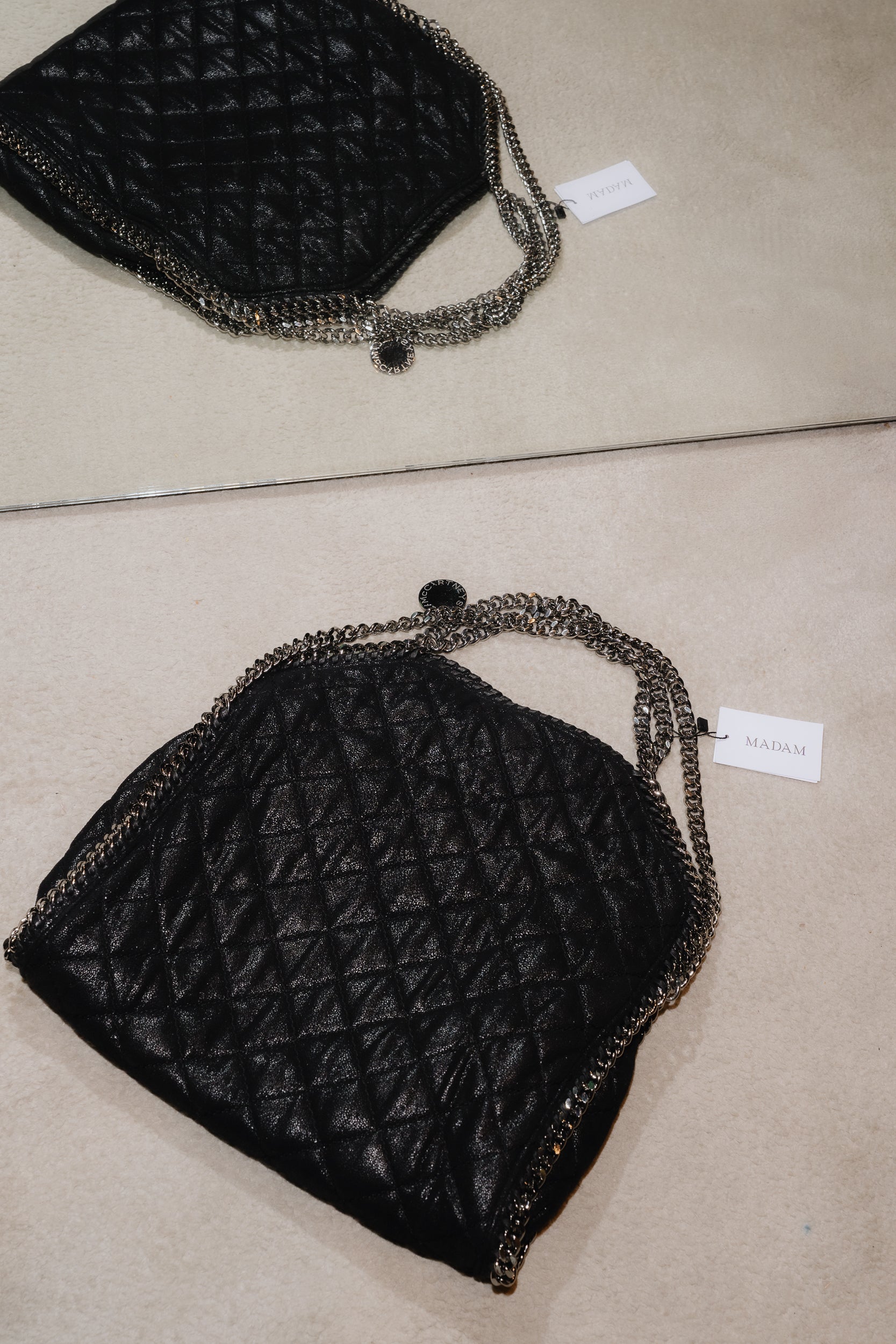 Stella McCartney Black Falabella Bag