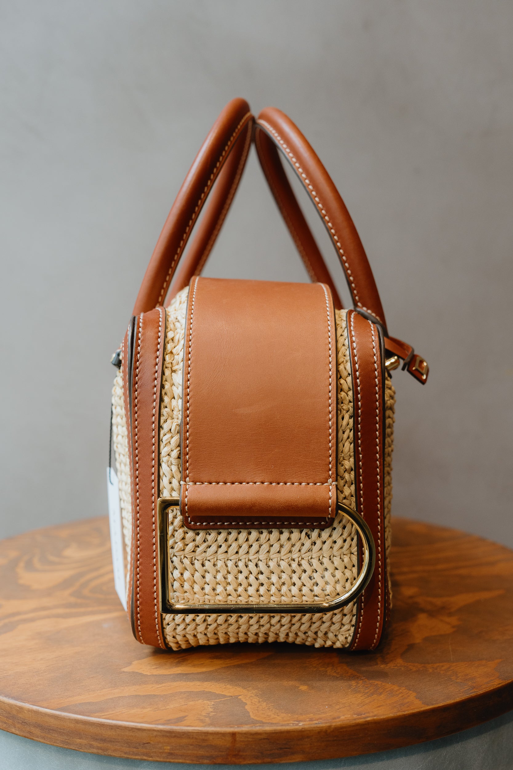 Delvaux Cool Box MM – Bohème Brandy
