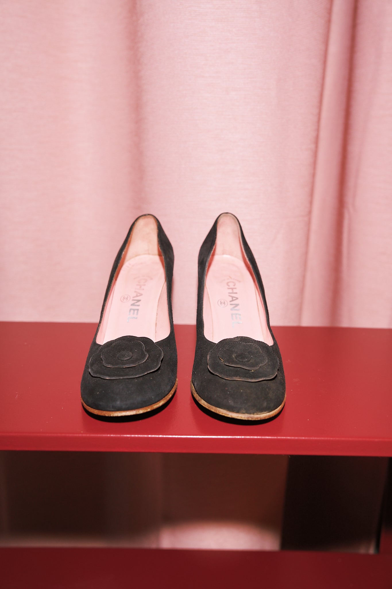 Chanel Camellia Pumps