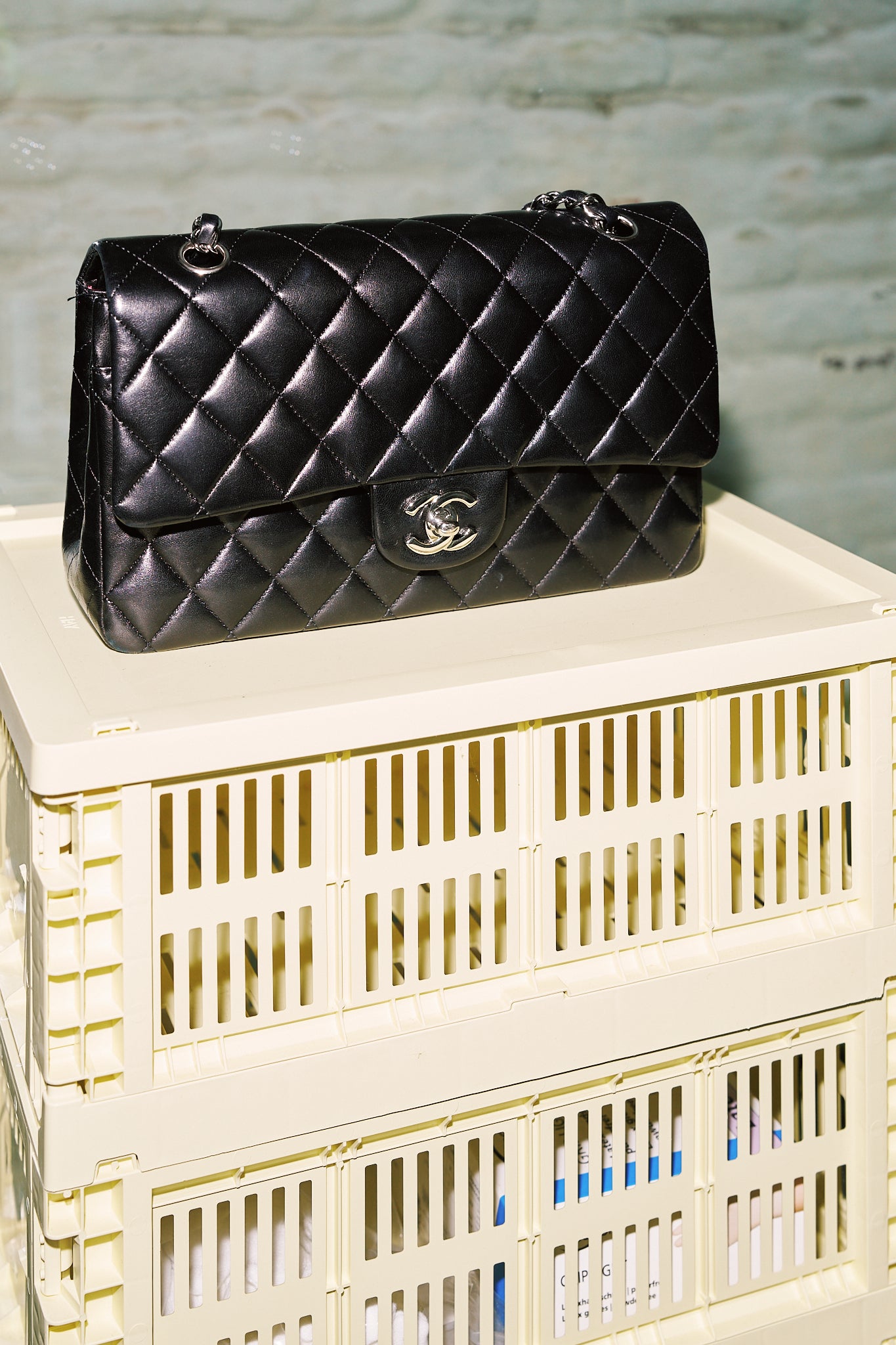 Chanel Classic Flap 11.12 Medium Black Lambskin
