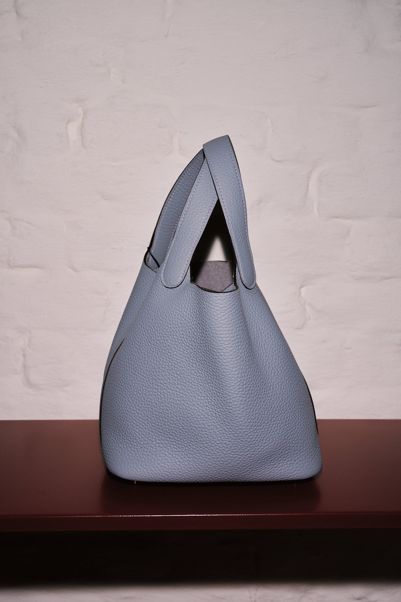 Hermès Picotin 18 – Taurillon Clémence Gris Pantin