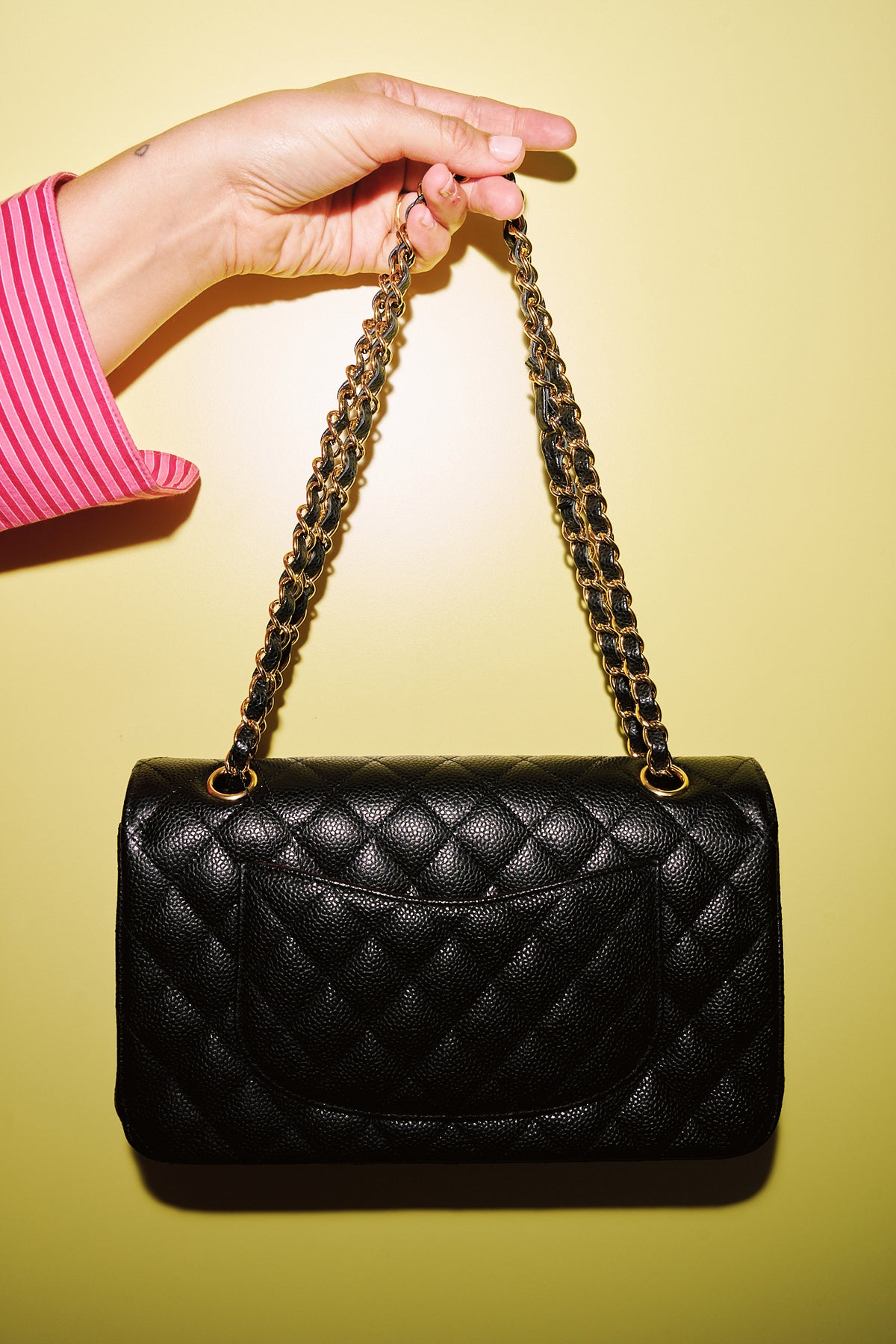 Chanel Classic Flap 11.12 Medium Black Caviar