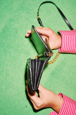 Miu Miu Matelassé Wallet on Chain