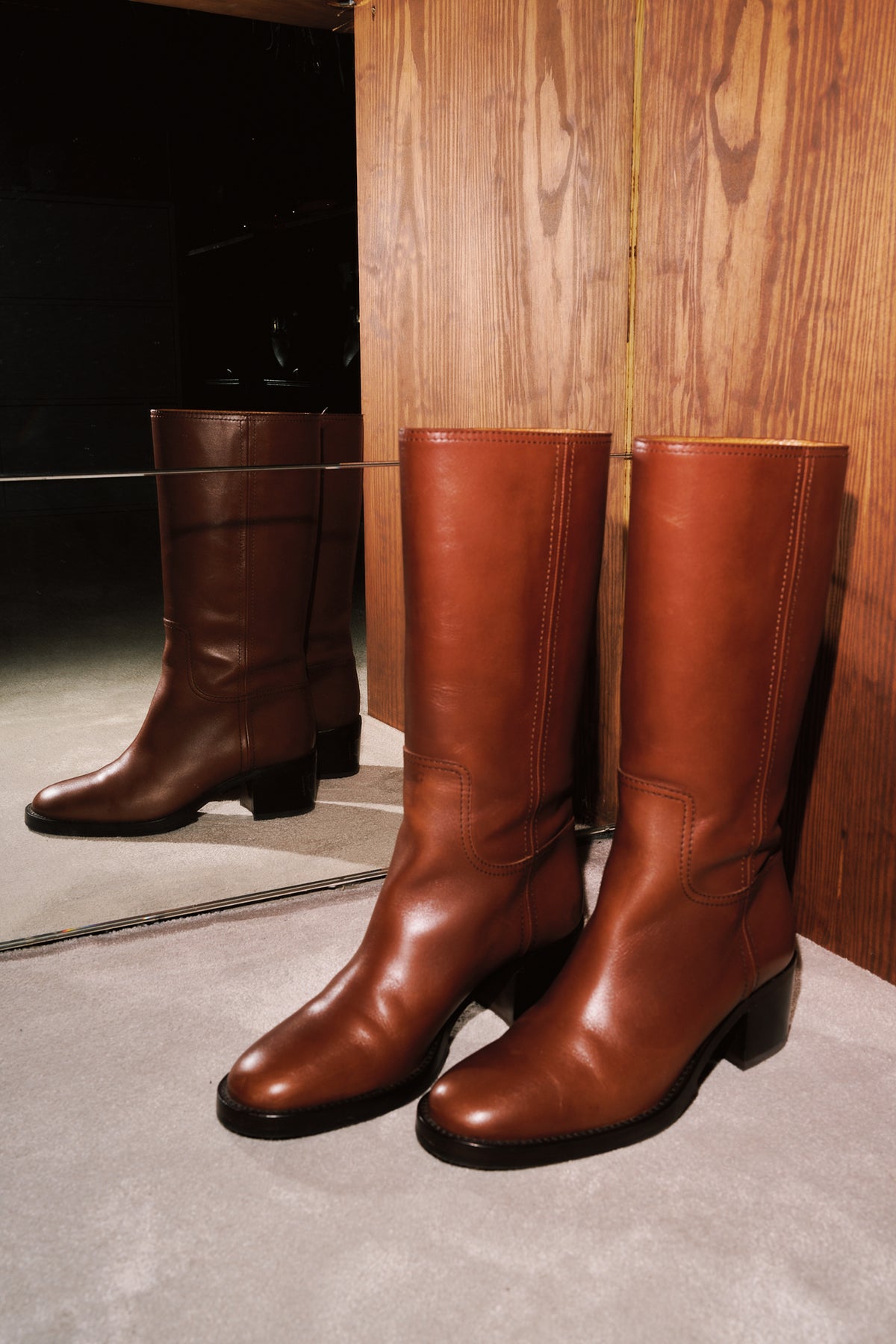 Gucci Leather Boots