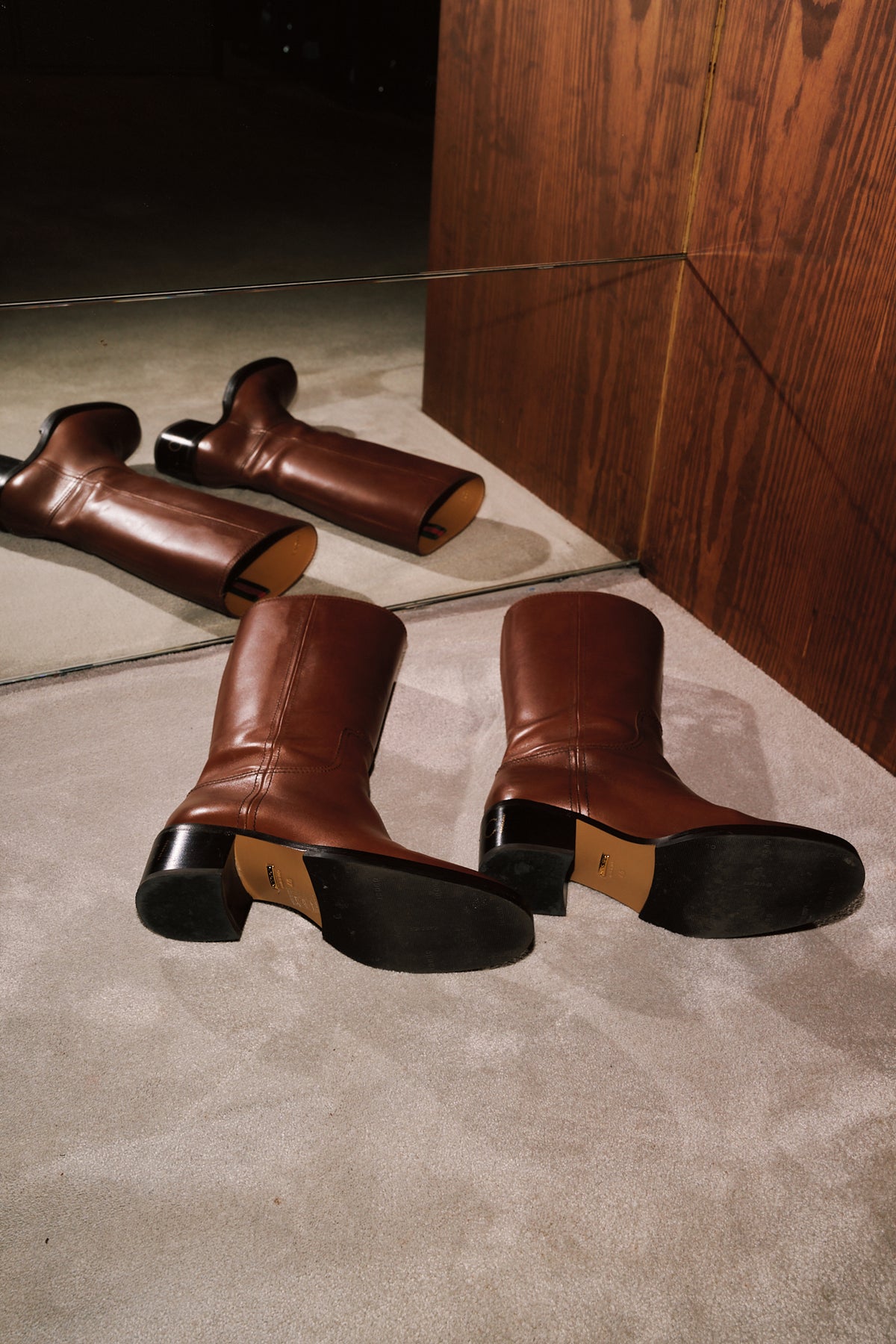 Gucci Leather Boots