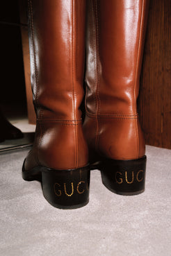 Gucci Leather Boots