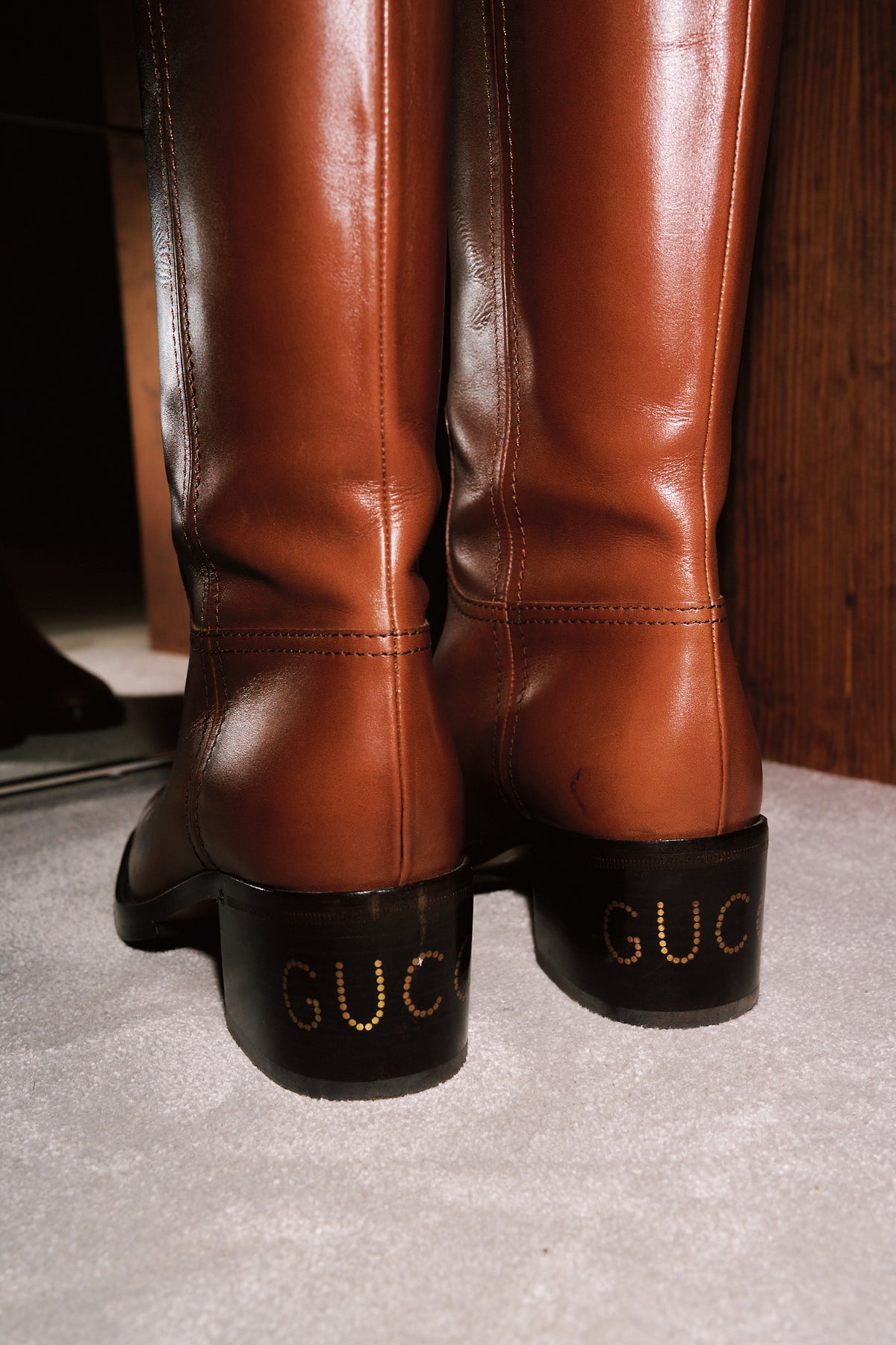 Gucci Leather Boots