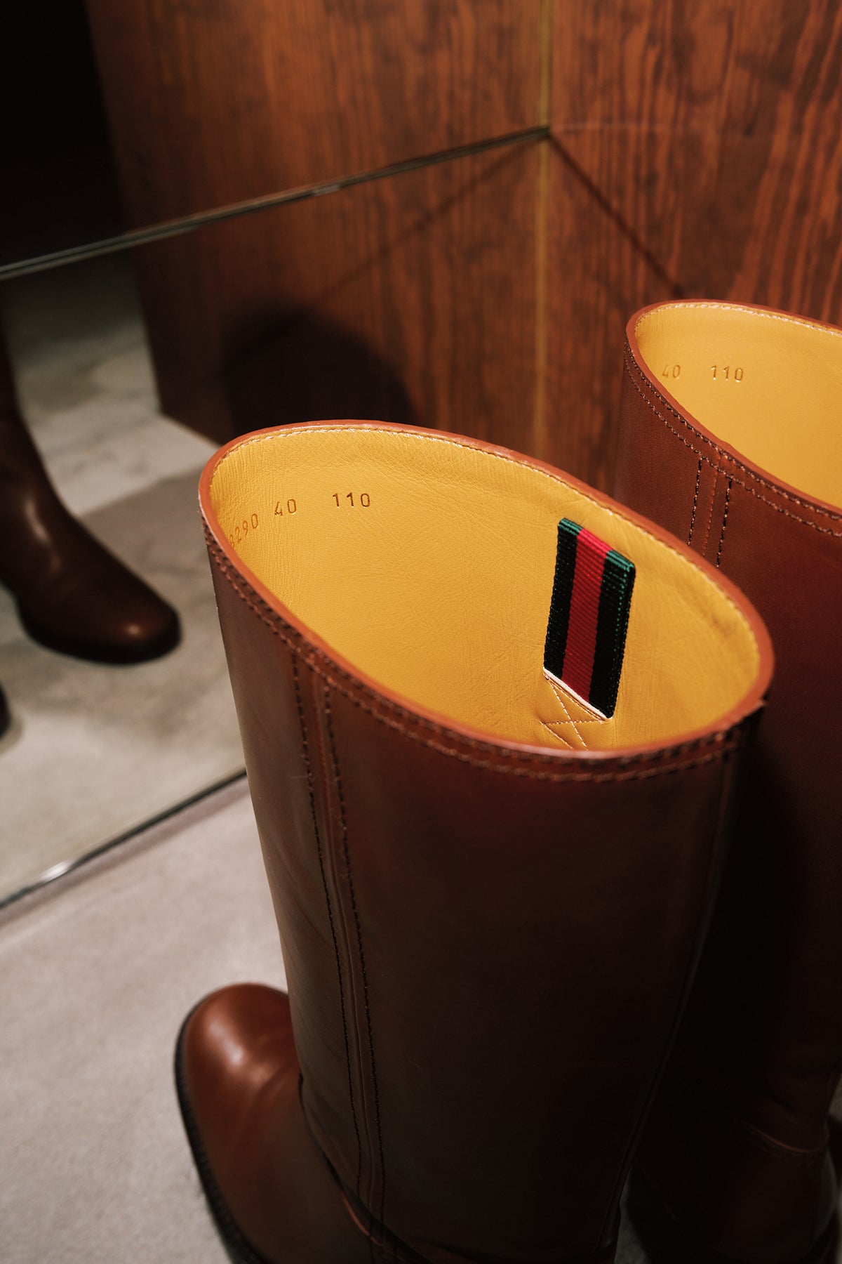 Gucci Leather Boots