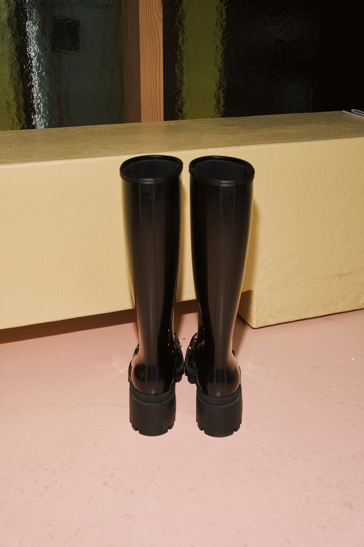 Gucci Horsebit Rubber Boots