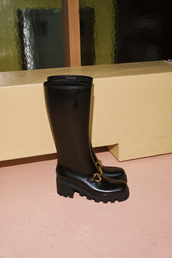 Gucci Horsebit Rubber Boots