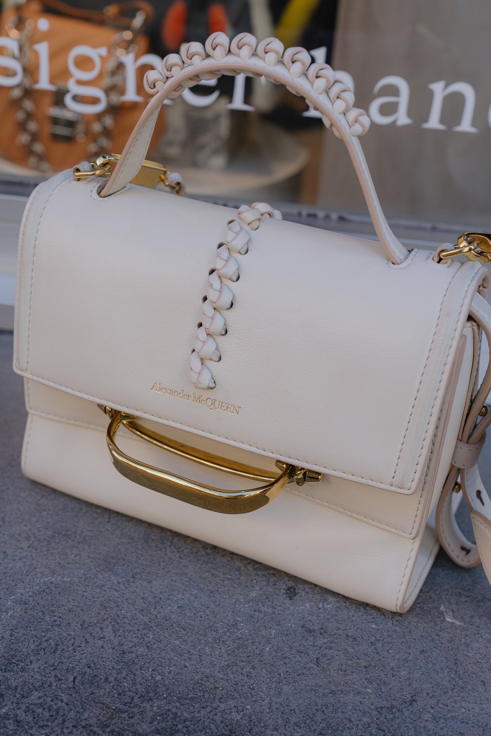 Alexander McQueen The Story Bag
