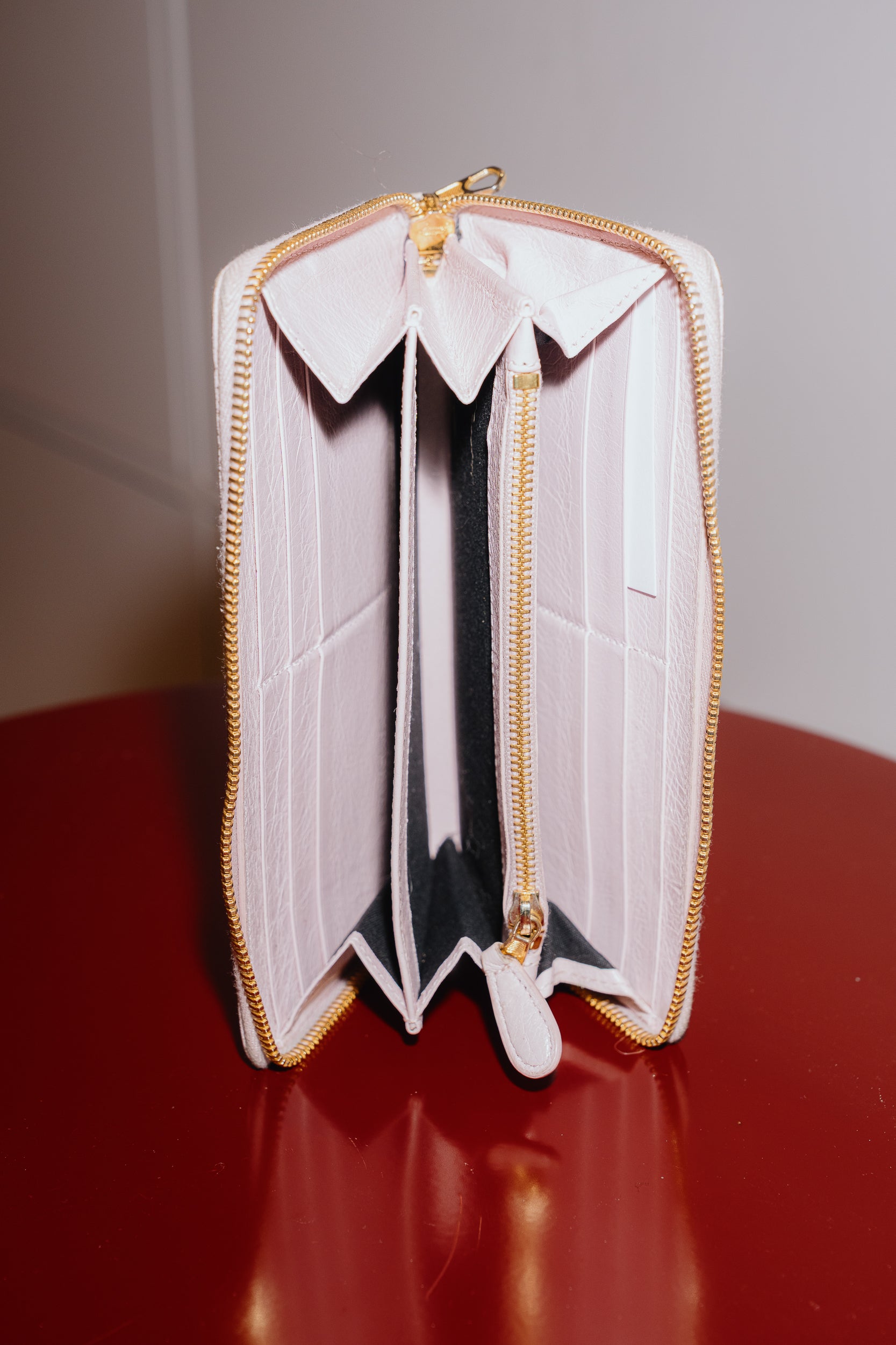 Balenciaga Light Pink Classic City Wallet