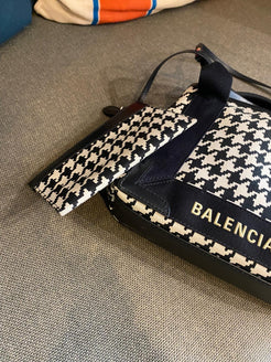 Balenciaga Pied de Poule Canvas Bag
