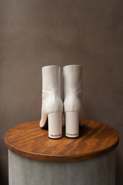 Balenciaga White Boots