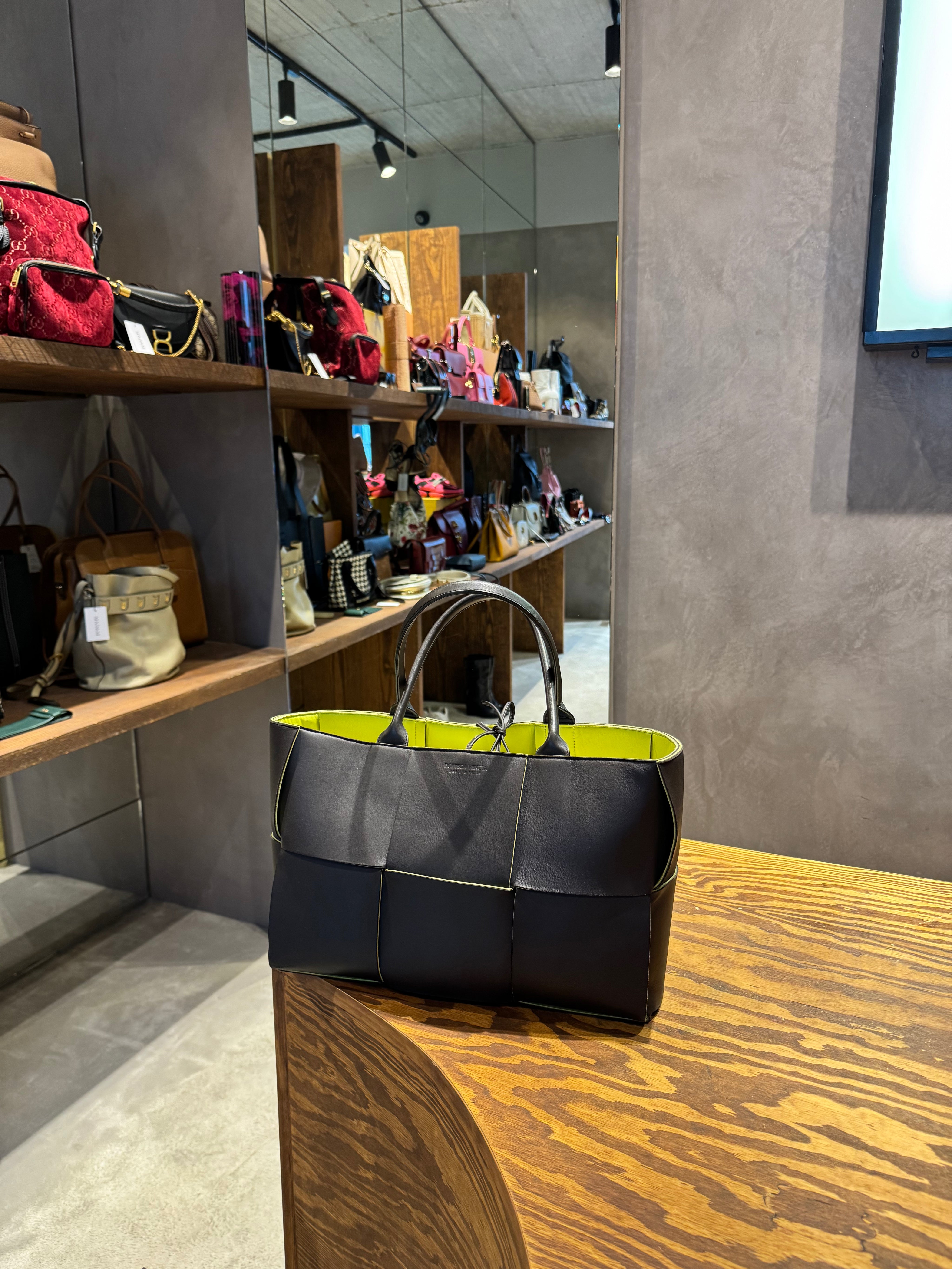 Bottega Veneta Arco Medium Top Handle Bag