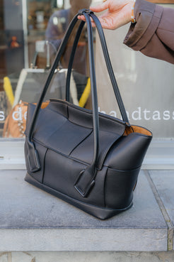 Bottega Veneta Black Large Arco Bag