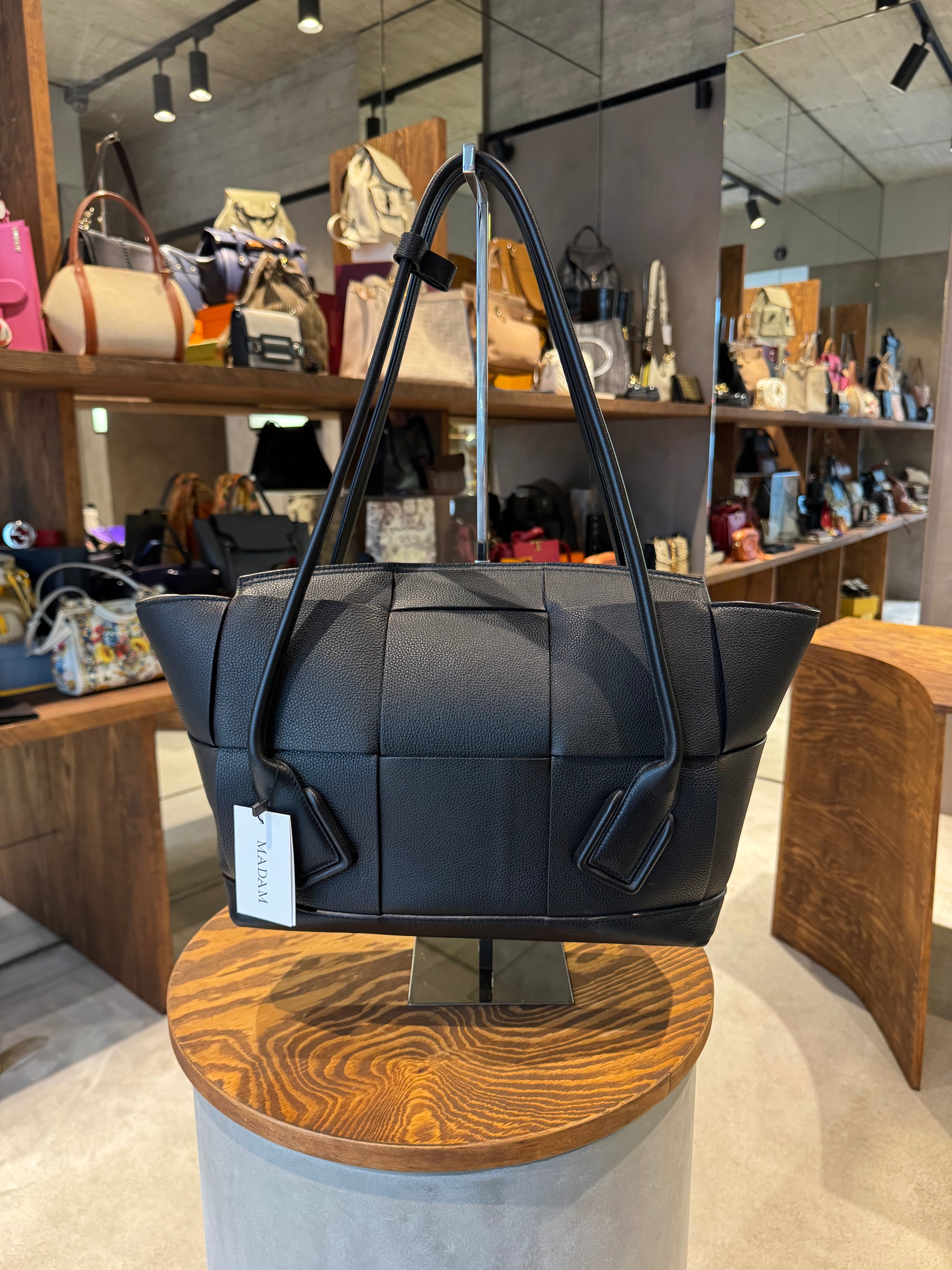 Bottega Veneta Black Large Arco Bag