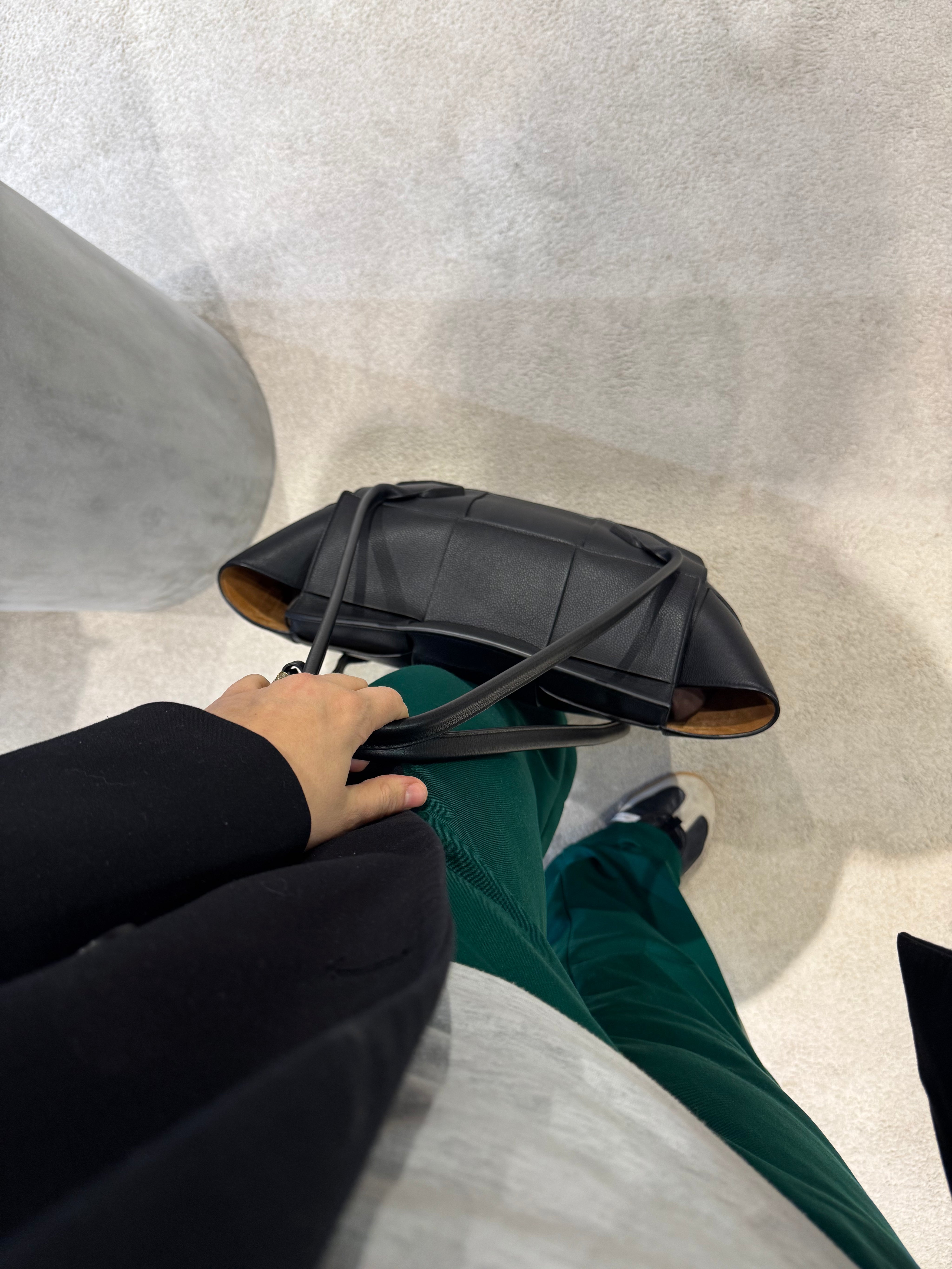 Bottega Veneta Black Large Arco Bag