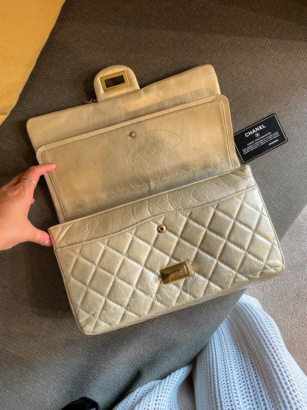CHANEL Gold Maxi 2.55 – A Timeless Icon