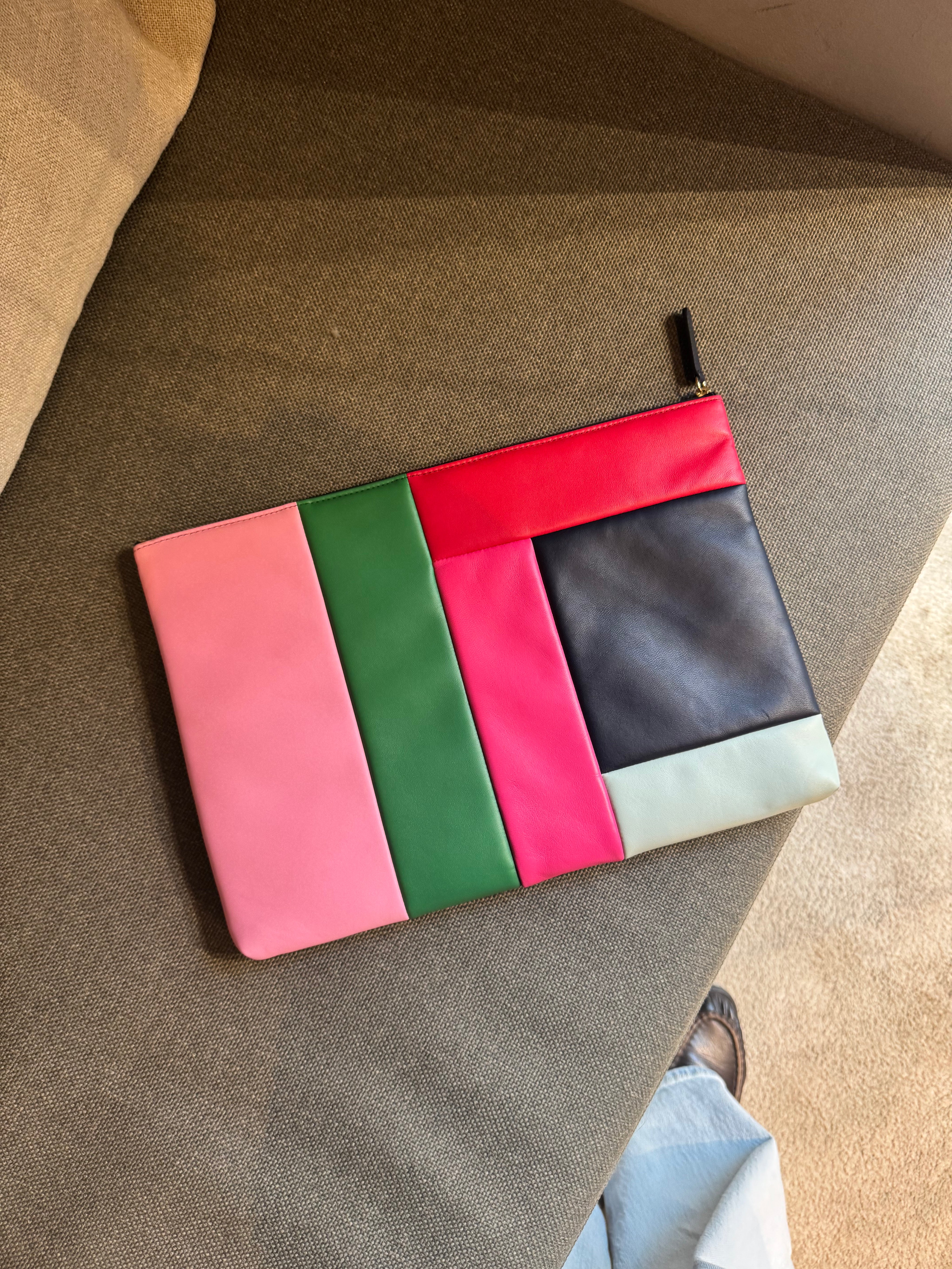 CHANEL Special Edition 2015 CC Colour-Block Clutch Bag
