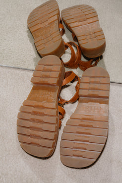 Celine Clea Triomphe Chunky Gladiator Sandal