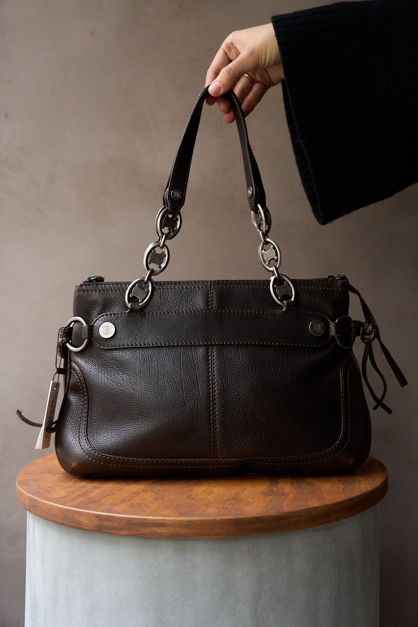 Celine vintage top handle bag