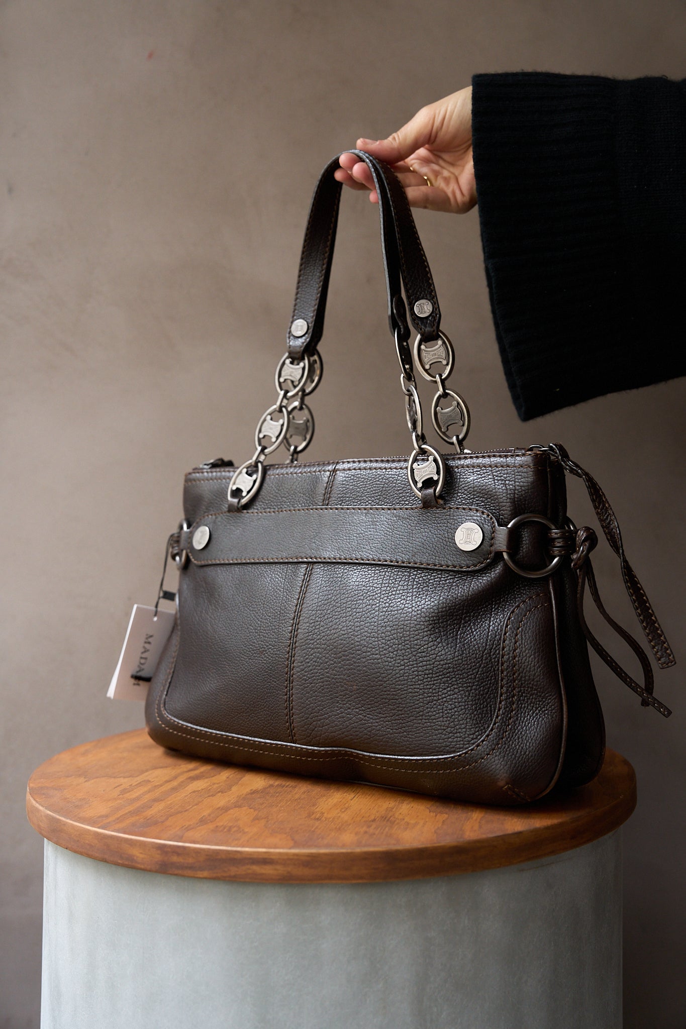 Celine vintage top handle bag