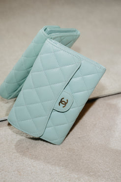 Chanel Blue Caviar Wallet