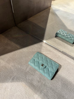 Chanel Blue Caviar Wallet