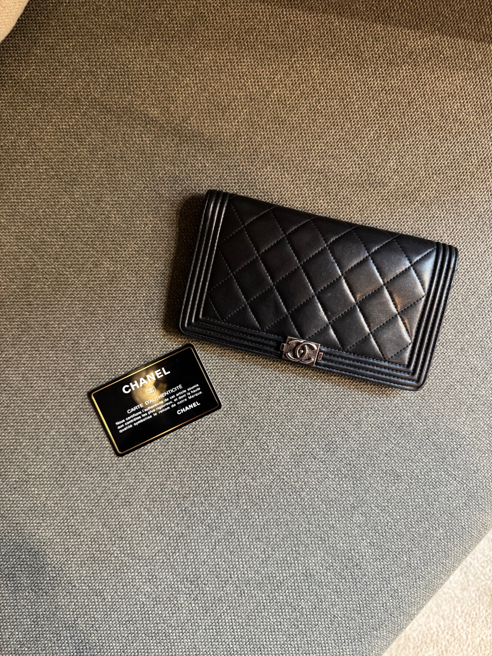 Chanel Boy Wallet