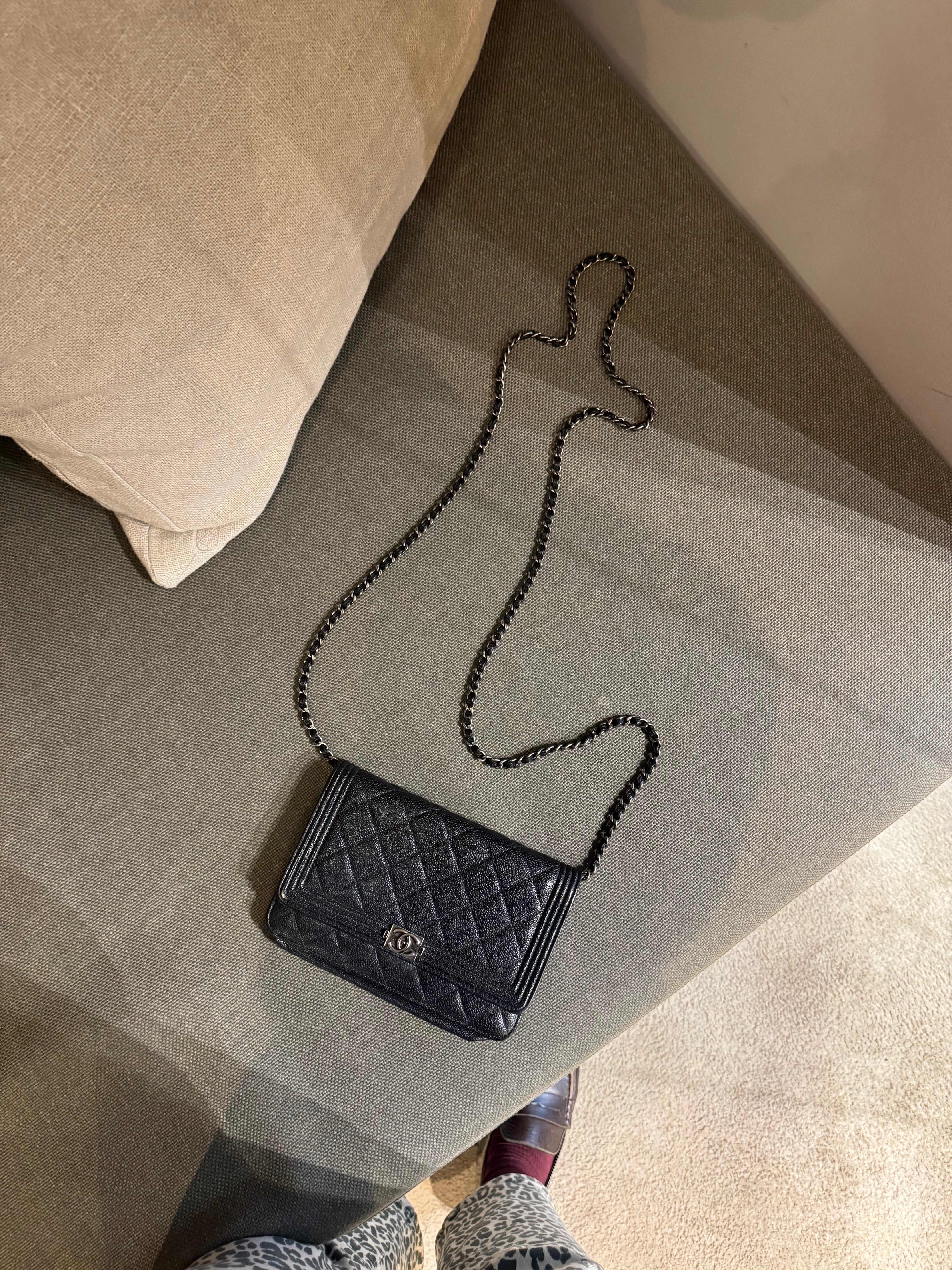 Chanel Boy Wallet On Chain