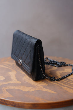 Chanel Boy Wallet On Chain