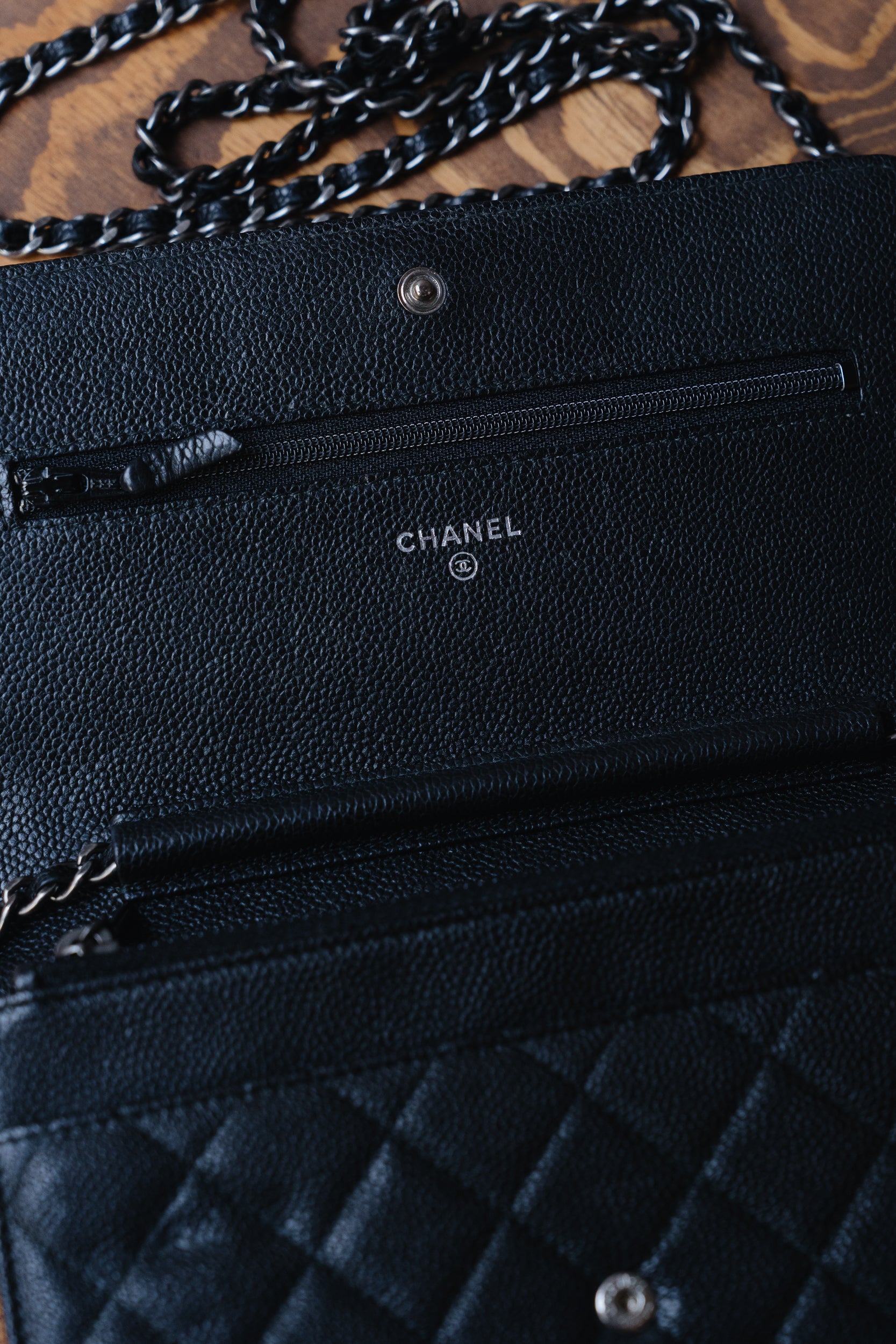 Chanel Boy Wallet On Chain