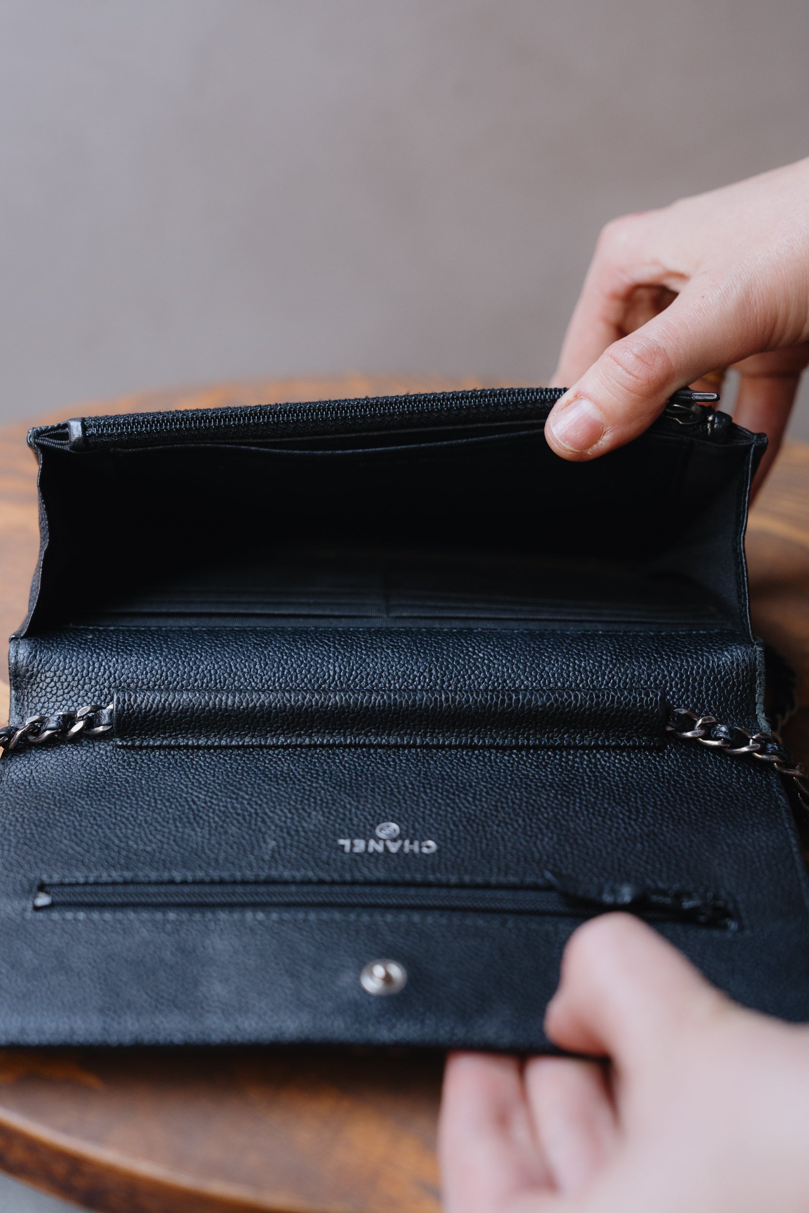 Chanel Boy Wallet On Chain