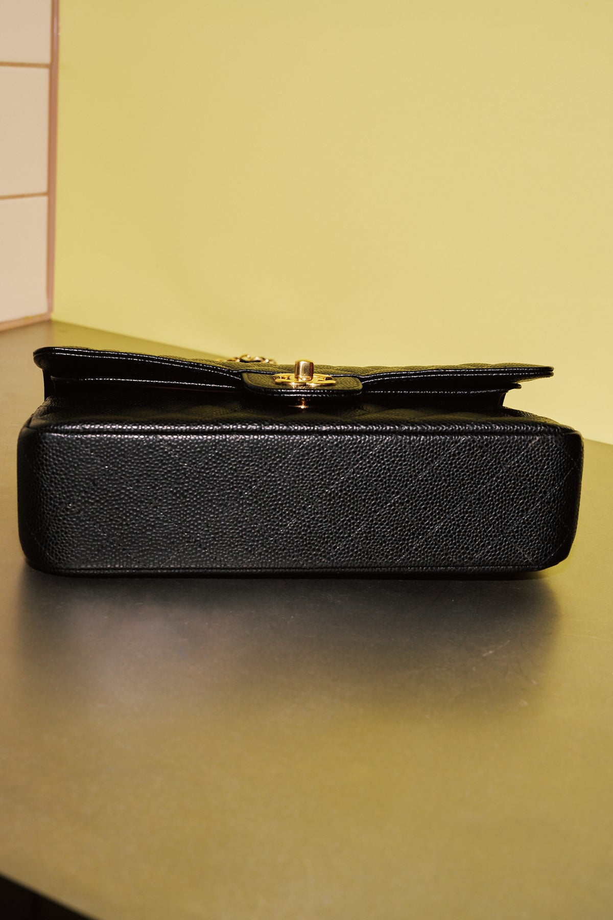 Chanel Classic Flap 11.12 Medium Black Caviar